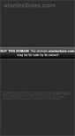 Mobile Screenshot of aiselections.com